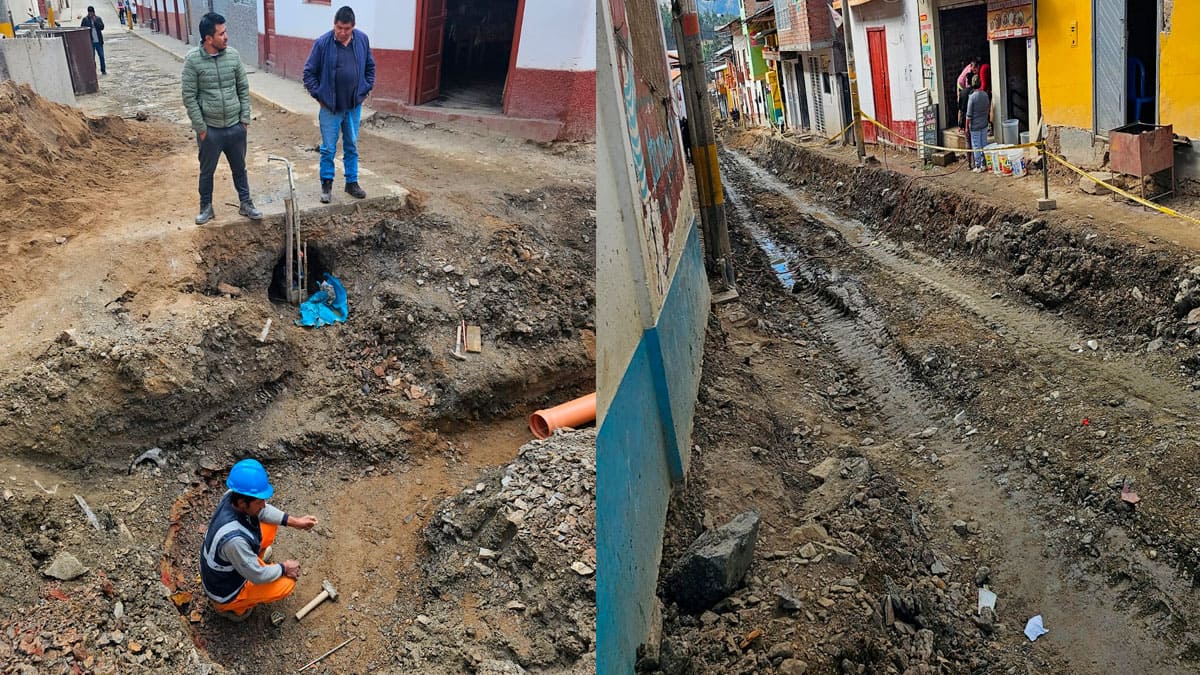 Pobladores de Cabana, Pallasca se quedaron su agua 8 dias.