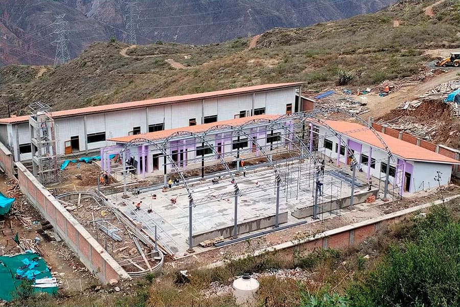 Nuevo colegio en Huachaullo Pallasca