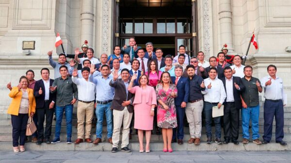 Alcaldes de Áncash se reunieron con presidenta Boluarte