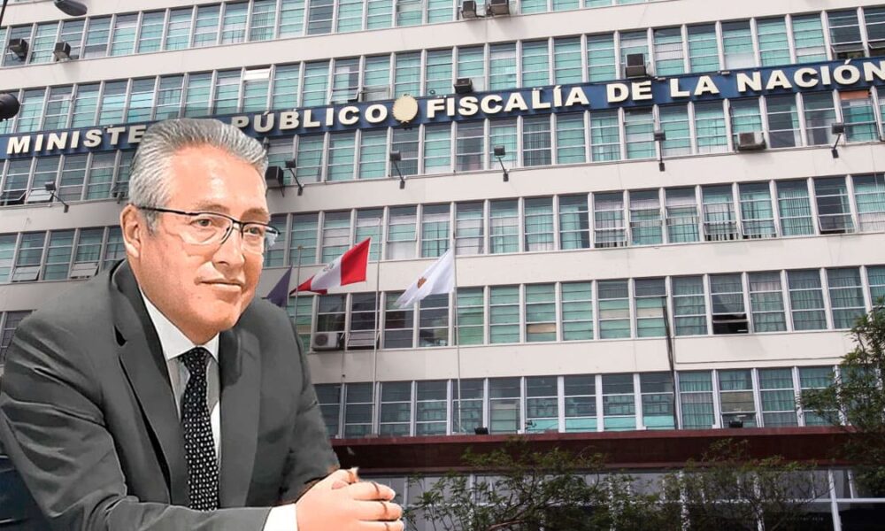 Juan Carlos Villena fiscal de la nación interino.
