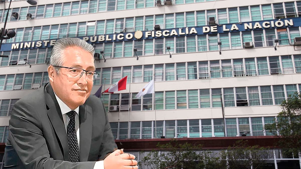 Juan Carlos Villena fiscal de la nación interino.