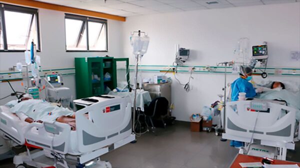 Área de quemados del hospital Loayza