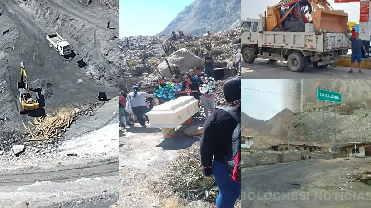 Minas ilegales de carbón en La Galgada, Pallasca, donde murieron dos jóvenes trabajadores