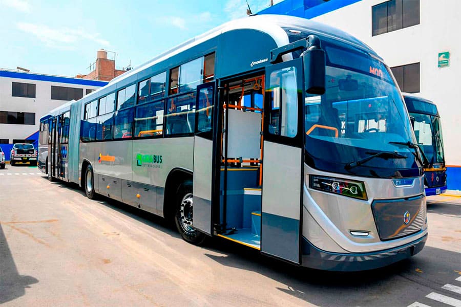 Nuevos buses del Metropolitano