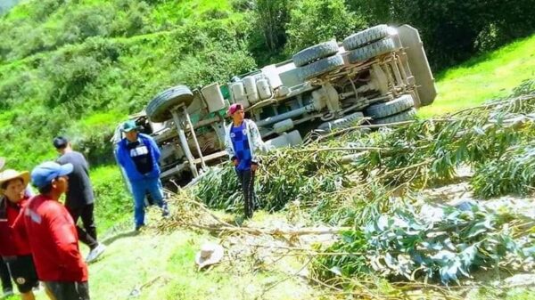 Fatal accidente en Áncash deja un muerto y cuatro heridos en Corongo