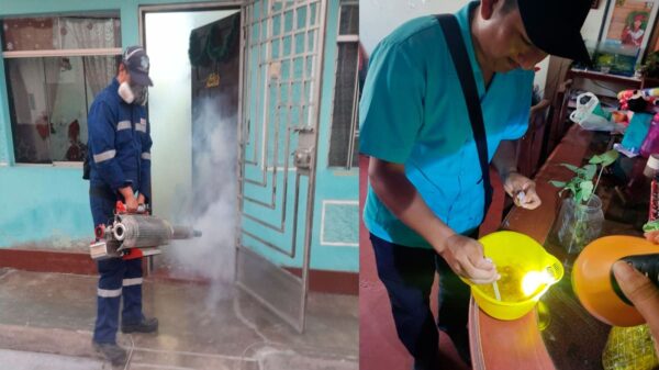 Campaña de prevención del dengue en Áncash.