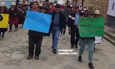 Comuneros de Pampas exigen incorporación al Fosmag