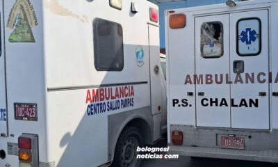 ambulancias de Pampas, Pallasca, volverán operativas, en junio
