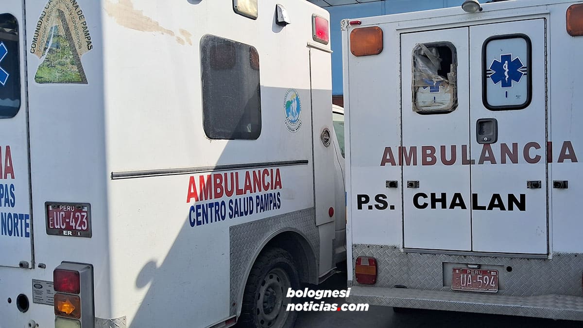 ambulancias de Pampas, Pallasca, volverán operativas, en junio