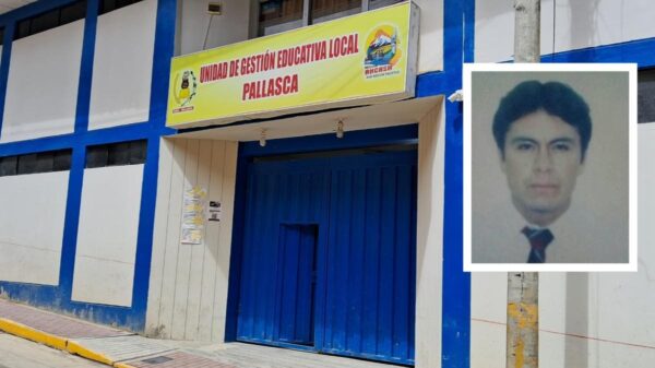 UGEL Pallasca designa profesor procesado por violación.