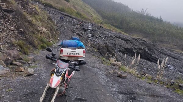 Pallasca: desprendimientos afecta vía departamental Allaymucha.