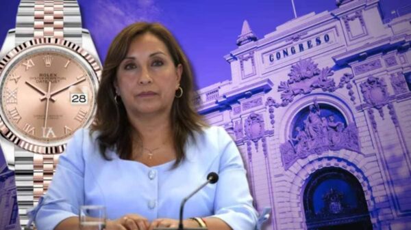 Presentan moción de vacancia contra Dina Boluarte por caso Rolex.