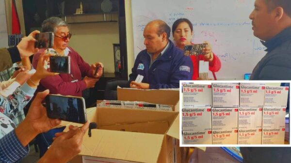 Ampollas contra la uta para Bolognesi, Cabana, Pallasca y Tauca.