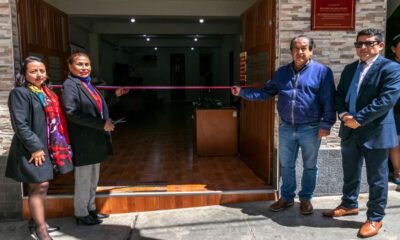 Pallasca: inauguran nueva sede del Módulo de Justicia en Cabana,