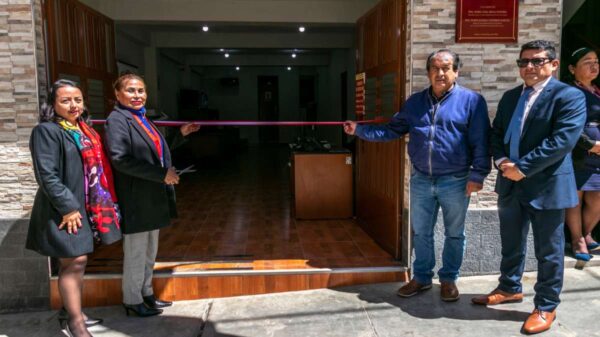 Pallasca: inauguran nueva sede del Módulo de Justicia en Cabana,