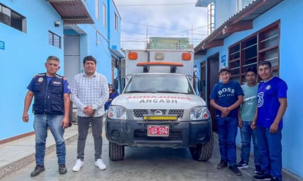 Pallasca: ambulancia de Chalán vuelve a servicio tras 18 meses.