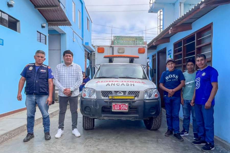 Pallasca: ambulancia de Chalán vuelve a servicio tras 18 meses.