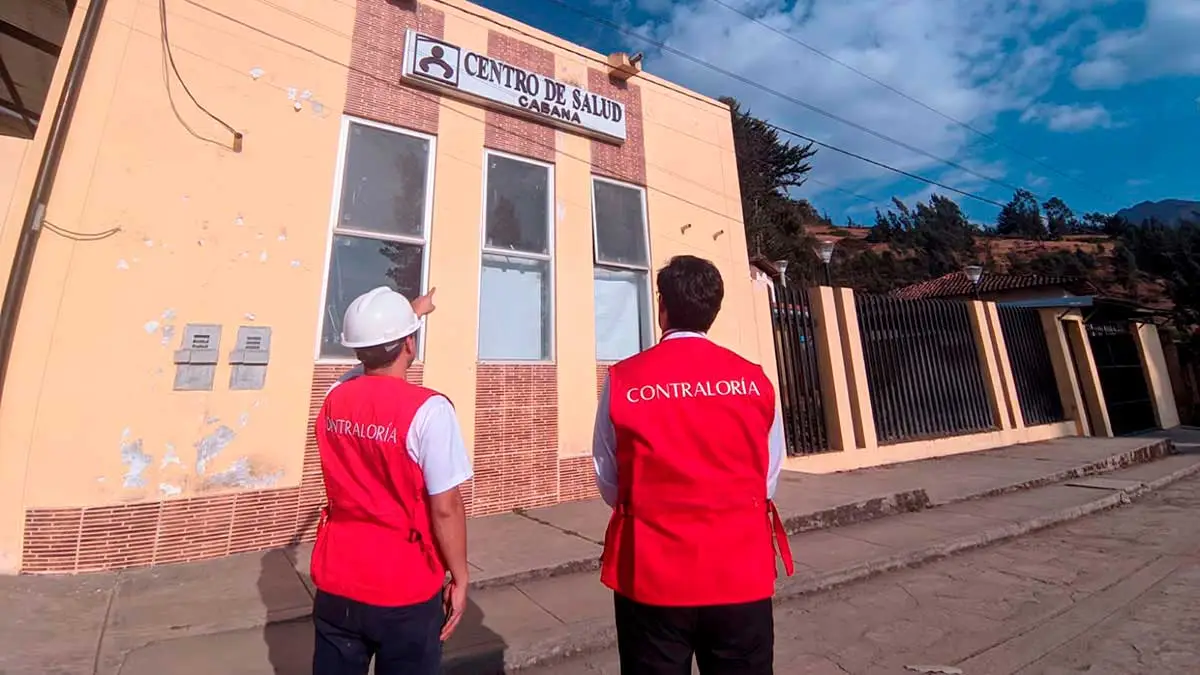 Contraloría detecta irregularidades en obra del centro de salud de Cabana