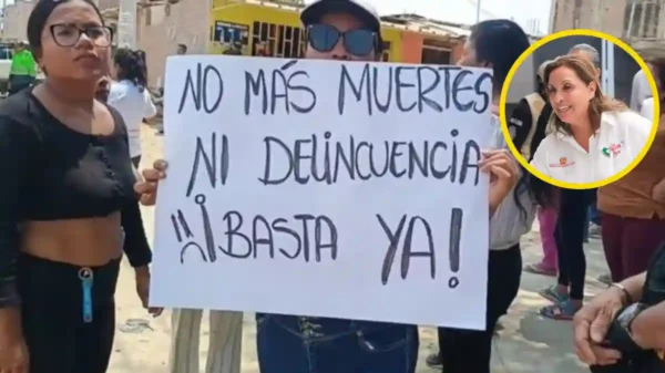 Presidenta Dina Boluarte enfrenta rechazo y violencia en Sullana