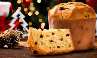 Tajada de panetón con alto contenido de azúcar que incrementa el riesgo de diabetes y obesidad