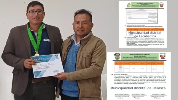 Corrupción en la renovación de puentes en Pallasca y Lacabamba