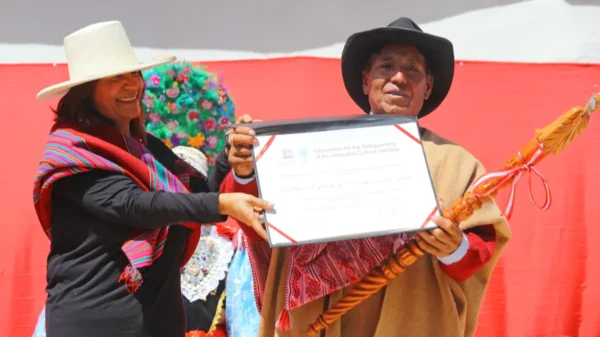 Sistema de Jueces del Agua de Corongo declarado Patrimonio Cultural de la Humanidad por la UNESCO