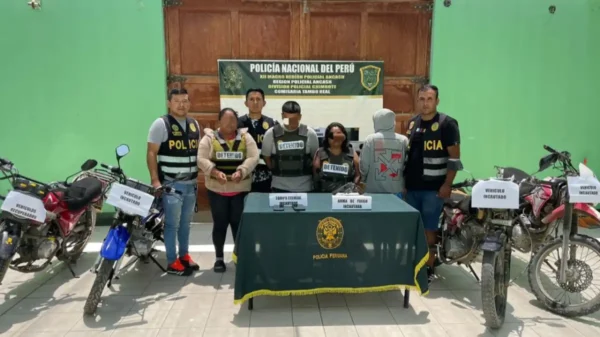 Chimbote: Policía desmantela banda «Los Nuevos Pulpos de Guadalupito»