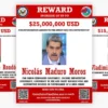 Maduro jura por tercera vez y EE.UU. aumenta recompensa por su captura
