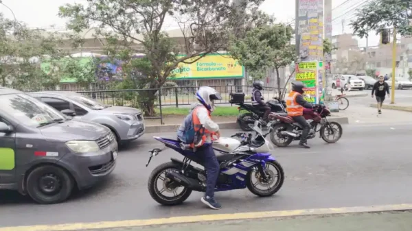 Chaleco con matrícula para motociclistas es obligatorio en Lima y Callao