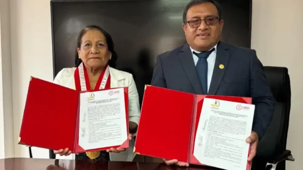 Educación con enfoque regional: firman convenio UNS y UGEL Pallasca