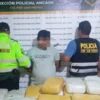 Capturan a cabecilla narco en Chimbote con más de 180 kilos de marihuana