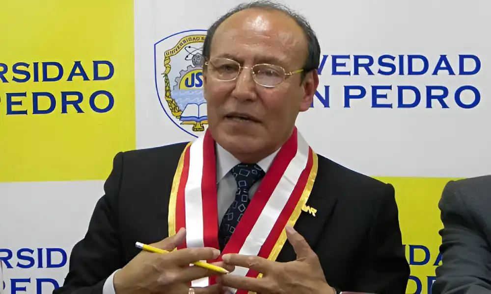 Condenan a ocho años de prisión al exrector de la Universidad San Pedro por lavado de activos