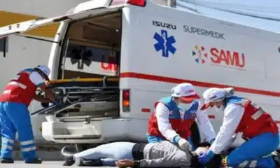 SAMU atendió a más de 9,800 víctimas de accidentes en Lima este año