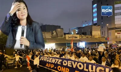 Protestas obligan a Fuerza Popular a culpar al Gobierno por reforma previsional