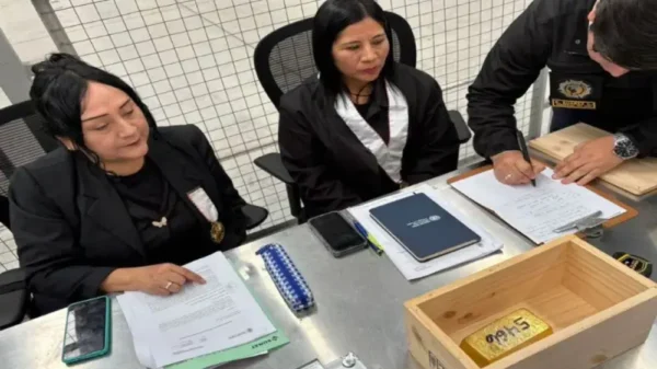 Fiscalía incauta barra de oro ilegal en el Callao valorada en US$528 218