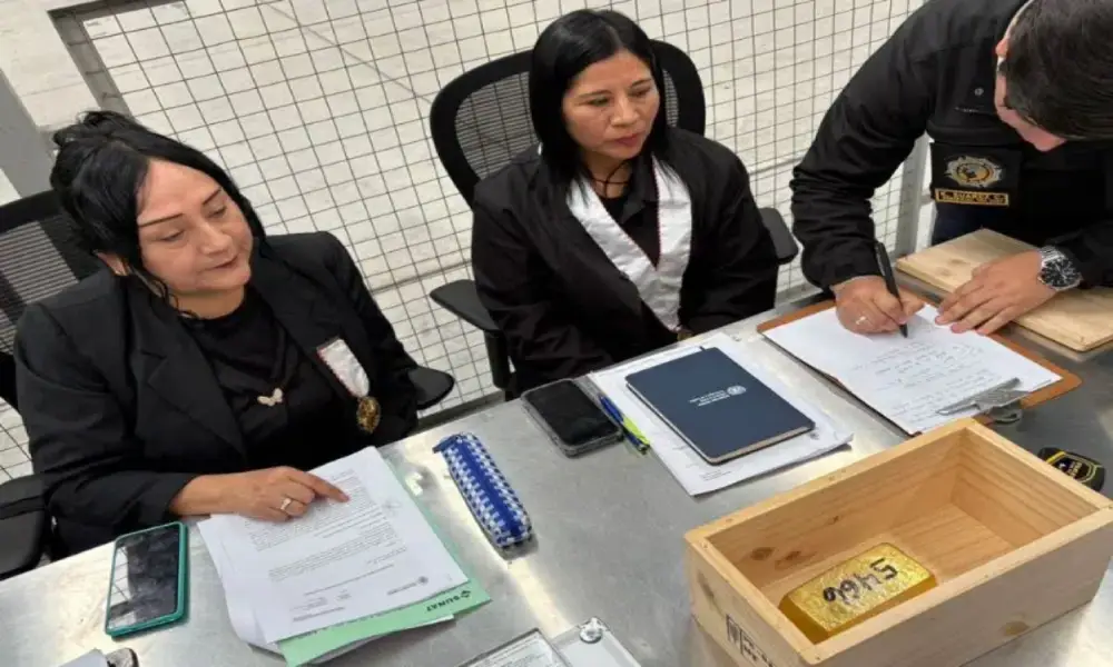 Fiscalía incauta barra de oro ilegal en el Callao valorada en US$528 218