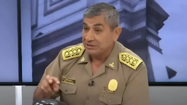 Poder Judicial suspende a general Zanabria 18 meses por caso policías albañiles