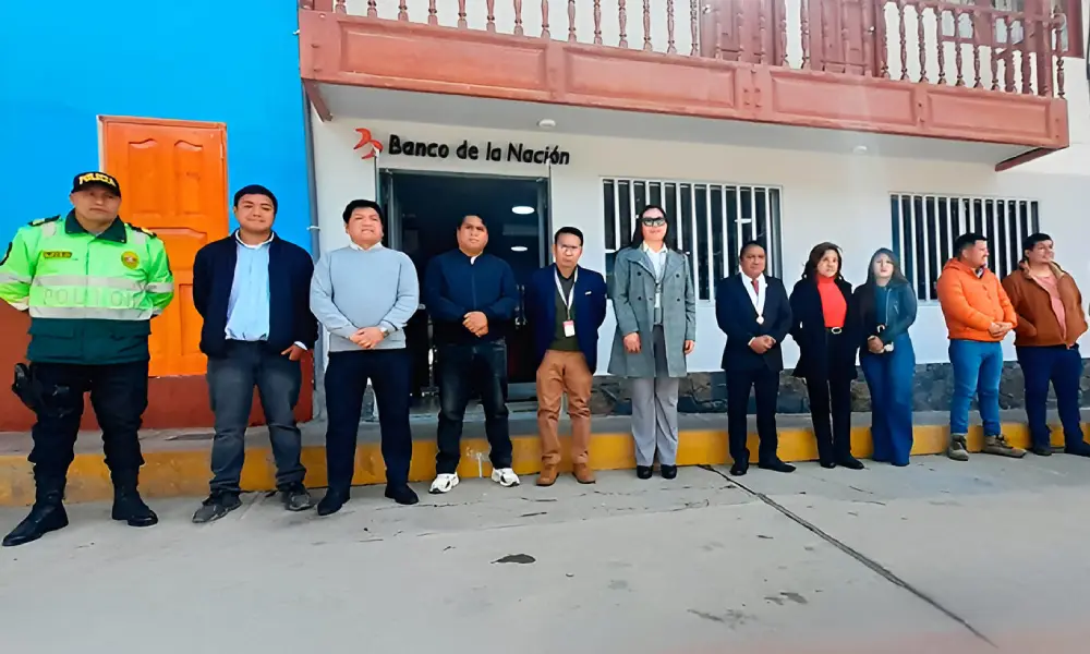 Banco de la Nación reabre moderna agencia en Corongo con gran expectativa