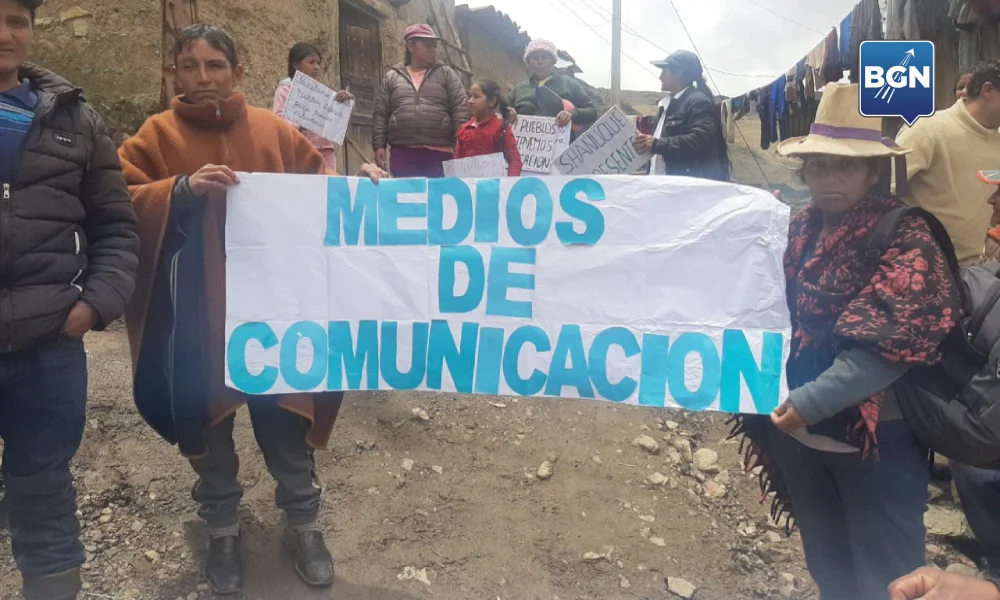 Pallasca: pueblos del Marañón marchan a Huaraz cansados de 12 años sin luz