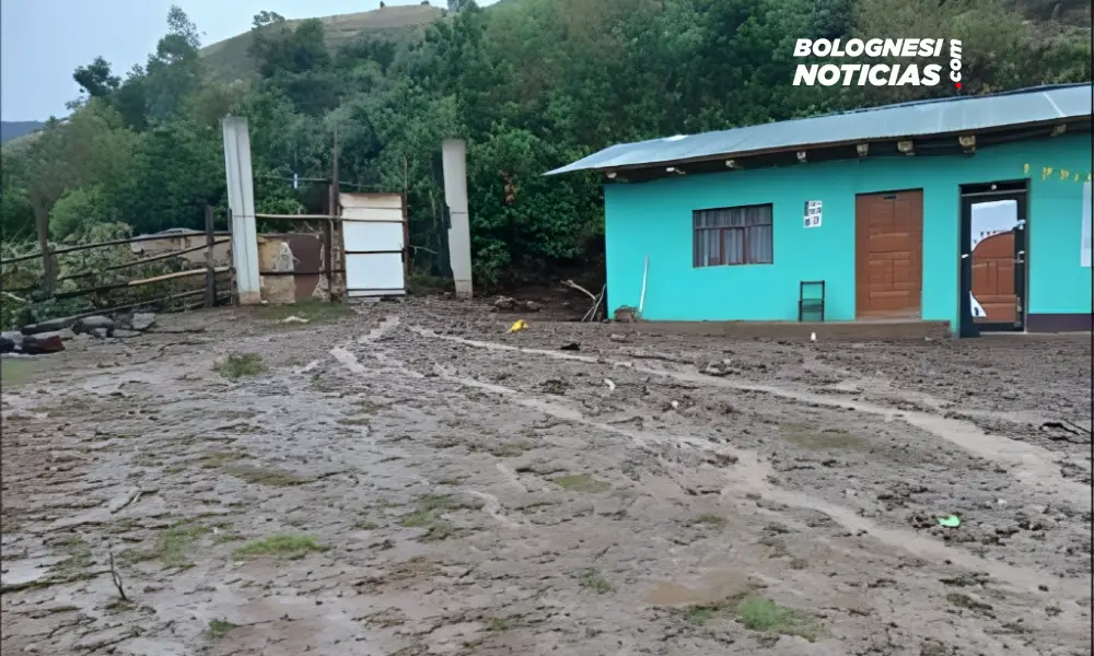 Lluvias en Pallasca dejan sin clases a 150 alumnos del colegio 88185 en Conchucos
