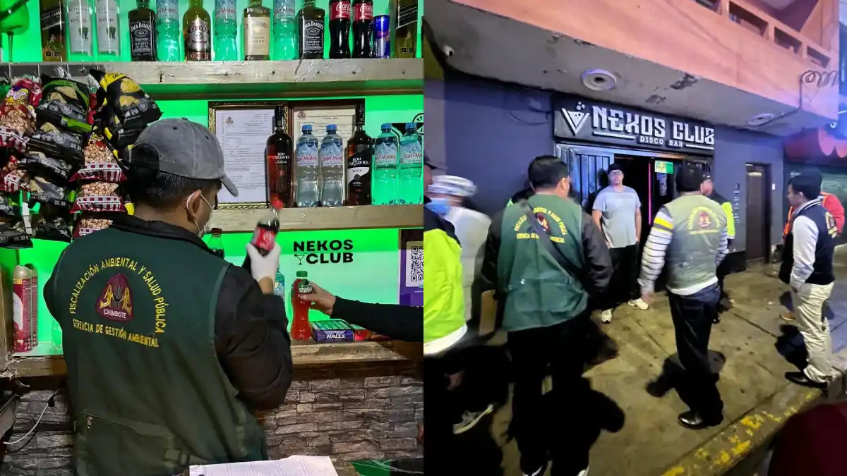 Prostíbulo Tres Cabezas: operativo municipal detecta graves faltas sanitarias en Chimbote