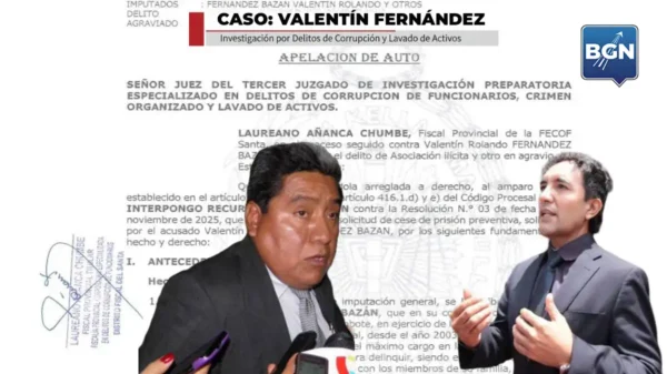 Fiscal apeló decisión que libera a Valentín Fernández en caso de asociación ilícita