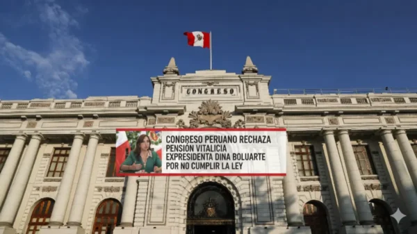 Congreso de la República rechaza pensión vitalicia solicitada por Dina Boluarte