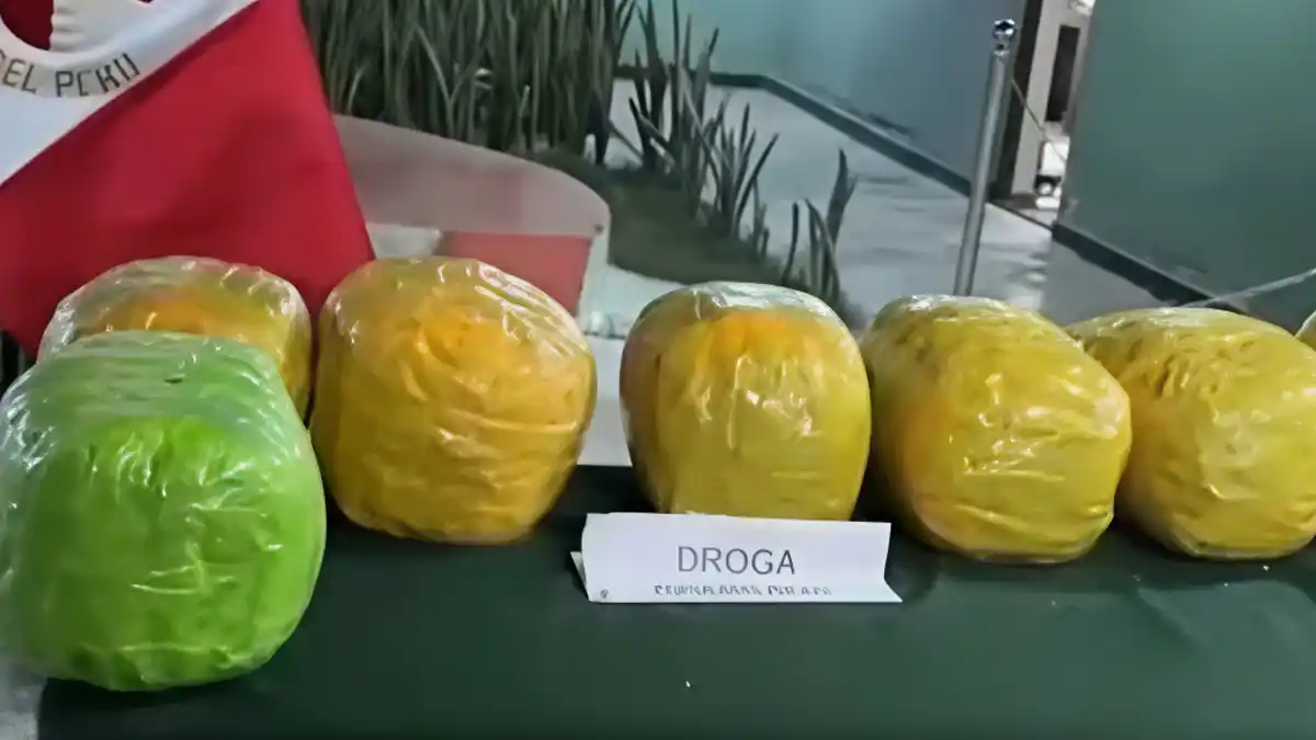 Marihuana camuflada en maíz incautada por la PNP en operativo rumbo a Chimbote