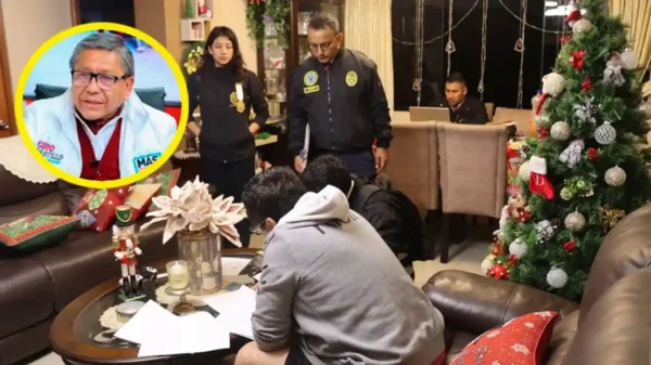 Detención preliminar del gobernador Ciro Castillo por el caso Socios del Callao