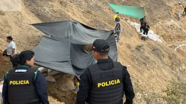 Fiscalía Ambiental interviene minería ilegal en Quillo, Áncash, y decomisa explosivos