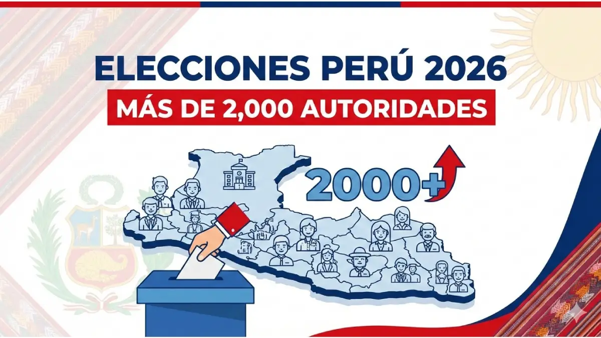 Año electoral 2026 definirá el rumbo político del Perú con elecciones nacionales y regionales