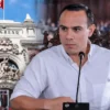 José Jerí durante sesión del Congreso donde se debaten siete mociones de censura