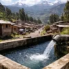 Reservorio de agua en Huanchac, Huaraz, donde autoridades detectaron agua contaminada con metales pesados