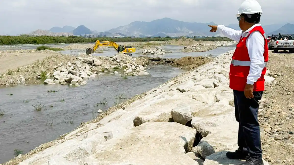 ANIN resuelve contratos de defensas ribereñas mientras crece caudal de ríos en Áncash